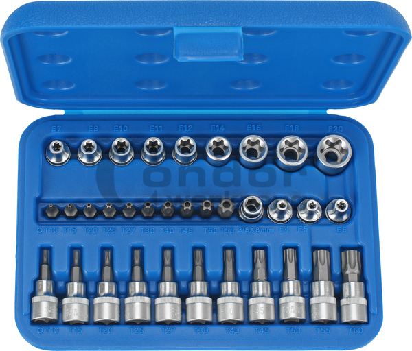 Douilles douilles tournevis et embouts Torx Mâles