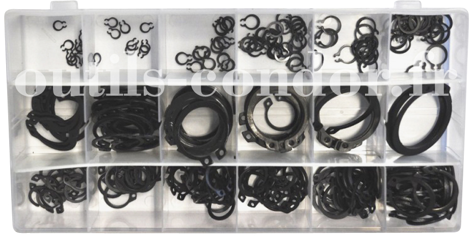 Boite De 300 Pièces Circlips Type E-CLIP - Foto 14