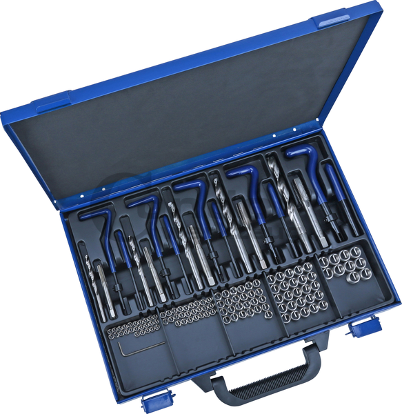 Kit de réparation de filetage 130 pièces M5 M12 ou M6 M14 Kit de réparation de filetage 130 pièces M5 M12 ou M6 M14