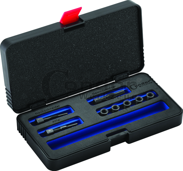 Kit De Réparation De Filetage De Bougie D'allumage Klanata - Taraud M12x1.0 Et Inserts M10x1.0 - Pour Moteurs Essence Et Générateurs