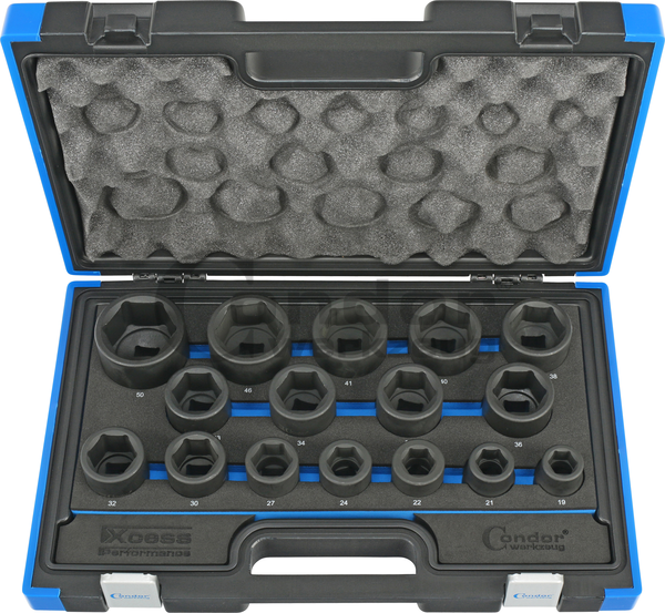 COFFRET KING TONY 3/4 DOUILLES A CHOC CLES IMPACT MALES 6 PANS | Leroy Merlin