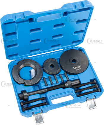 Kit Extracteur De Roulements Intérieurs Moto - 10 Pièces De 8 à 25 Mm - Pour Roues, Moyeux - Mallette De Transport