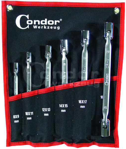 Lot De 21 Clés à Douille Multi-Dents Haskyy - Acier Chrome 8-36mm XZN Torx - Coffret Cliquet