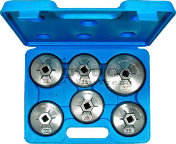 Clé à Filtre à Huile 901 65-64-14P - Pour Fengshen, Bluebird, Geely, Etc., Embout 1/2", Acier Chromé