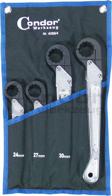 10-32 mm Noir échafaudage Podger Cliquet Clé à cliquet clé à douille outil 