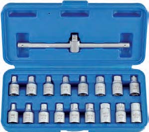 Lot De 20 Clés Pour Bouchon De Vidange 3/4'' (19mm) Draper - Acier Chrome Vanadium, Poignée Souple | Pour Garage & DIY - 9
