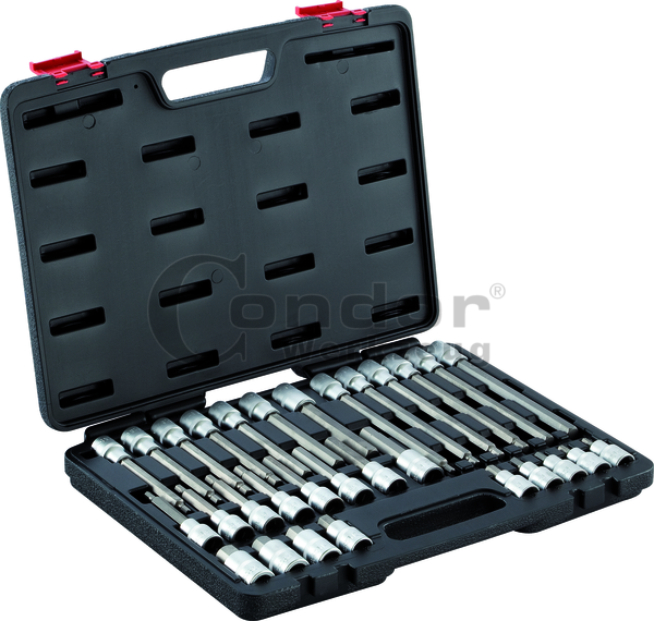 GEDORE red Douille tournevis embout 6 pans, Taille 6 mm, 1/2 12,5 mm, Douille tournevis, Outil, R62550610, Acier