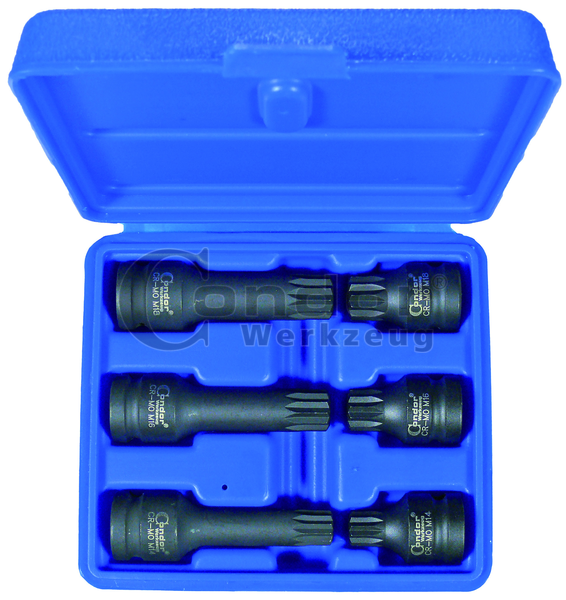 6 Clés À Douilles M14 M16 M18 Noix À Chocs À Écrou 1/2" Visseuse