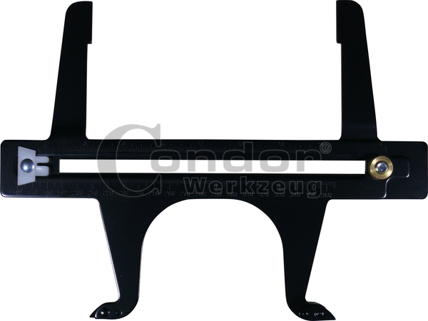Xnbnsjღ Outil de Mesure pour Patins de Frein de Voiture Plastique 