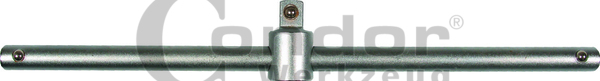 Poignée Coulissante T Ultimate KS Tools 922.1451 – 1/4 De Pouce, Longueur 110 Mm – Chrome Vanadium – Professionnel