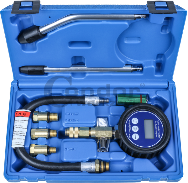 Kit de test de compression - pour les moteurs essence et diesel