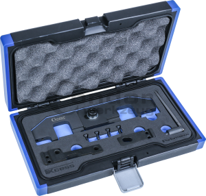 Kit De 5 Outils De Calage Courroie Distribution Pour Moteurs PSA 1.0/1.2 VTi - Compatible Peugeot, Citroën, Opel, Toyota